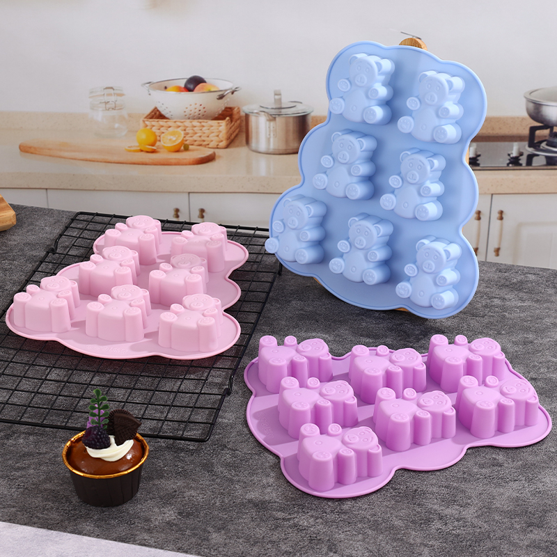 سيليكون قوالب الدب غائر ، قوال - مراجعة Soap Making Jelly وسعره