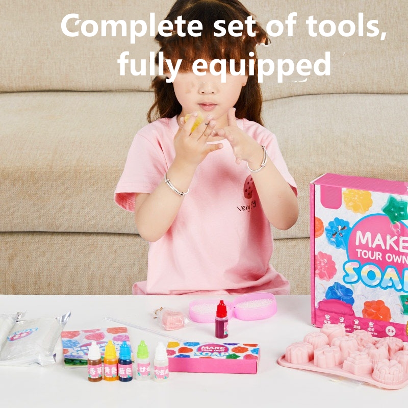 DIY اليدوية الصابون الكريستال  - مراجعة Soap Making Game وسعره