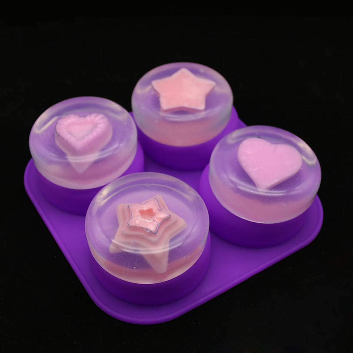 1-2 قطعة من قوالب الصابون السي - مراجعة Soap Making Diy وسعره